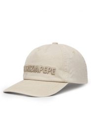 Patrizia Pepe Czapka z daszkiem 8F0108/A708-W411 Beżowy. Brązowe czapki Patrizia Pepe, bez wzorów, z bawełny. Za 239.99 zł.