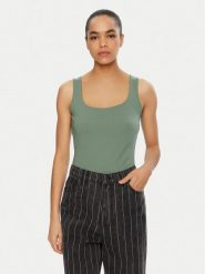 Vero Moda Top Million 10305800 Zielony Regular Fit. Zielone topy Vero Moda, xl, bez wzorów, z syntetyku, bez kołnierzyka, bez ramiączek. Za 49.99 zł.
