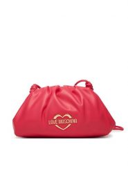LOVE MOSCHINO Torebka JC4286PP0MKK0615 Różowy. Czerwone listonoszki Love Moschino, bez wzorów, ze skóry, bez dodatków. Za 869.99 zł.