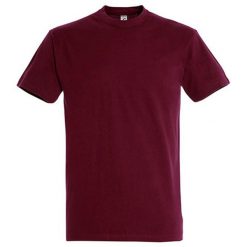 Koszulka Unisex Dla Dorosłych Z Bawełny Imperial Ringspun. Brązowe bluzki SOL'S, s, bez wzorów, z bawełny, sportowe, bez kołnierzyka, bez ramiączek. Za 41.99 zł.