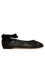 MALONE SOULIERS Baleriny Sabina 5-1 Czarny. Czarne baleriny MALONE SOULIERS, bez wzorów, z materiału, bez obcasa. Za 1,829.00 zł.