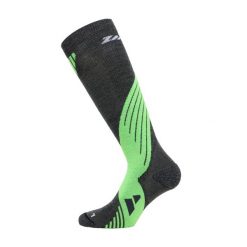 Skarpetki narciarskie Zanier Alpine Socks. Szare skarpety Zanier, bez wzorów. Za 111.99 zł.