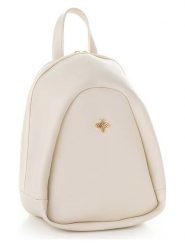 Lucky Bees Plecak w kolorze kremowym - 23 x 27 x 11 cm rozmiar: onesize. Brązowe plecaki Lucky Bees, bez wzorów, z materiału. Za 83.62 zł.