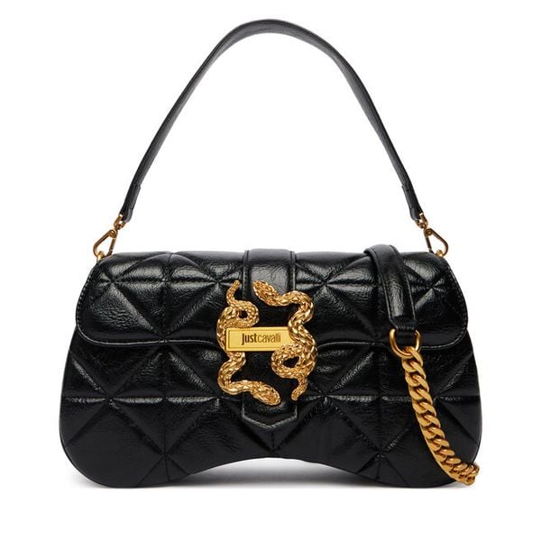 Torebka Just Cavalli. Czarne torebki klasyczne Just Cavalli, bez wzorów, bez dodatków. Za 989.99 zł.