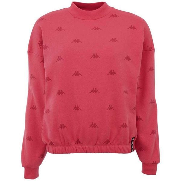 Bluza damska Kappa Ignara różowa. Czerwone bluzy Kappa, m, bez wzorów, z bawełny, bez kaptura. Za 134.80 zł.
