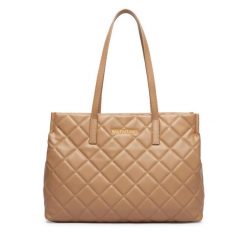 Torebka Valentino. Brązowe shopper Valentino, bez wzorów, bez dodatków. Za 699.99 zł.
