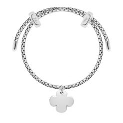 Bransoletka Liana posrebrzana z koniczyną. Bransoletki Lilou, posrebrzane. Za 308.00 zł.