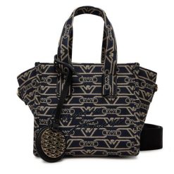Torebka Emporio Armani. Niebieskie torebki klasyczne Emporio Armani, bez wzorów, bez dodatków. Za 889.99 zł.