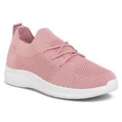 NYLON RED WS19269-1 Różowy. Czerwone trampki Nylon Red, bez wzorów, z materiału, bez zapięcia. Za 69.99 zł.
