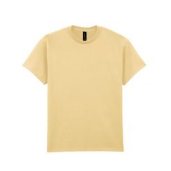 Ultra Bawełniana Koszulka Unisex Dla Dorosłych. Czerwone bluzki GILDAN, xl, bez wzorów, z bawełny, sportowe, bez kołnierzyka, bez ramiączek. Za 44.99 zł.