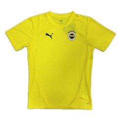 Koszulka treningowa Fenerbahçe 2024/25. Żółte bluzki Puma, bez wzorów, sportowe, bez kołnierzyka, bez ramiączek. Za 251.00 zł.
