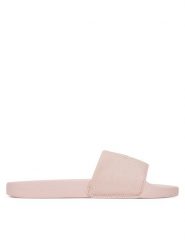 Calvin Klein Jeans Japonki Slide Monogram Wn Logo Ck YW0YW01967 Różowy. Czerwone klapki Calvin Klein Jeans, bez wzorów, z jeansu, bez obcasa. Za 179.99 zł.