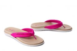 Inblu SF-04 067 azalea, klapki damskie. Czerwone klapki Inblu, bez wzorów, bez obcasa. Za 77.99 zł.