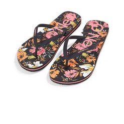 Japonki damskie O'Neill Profile Graphic Sandals - różowo-pomarańczowe, Rozmiar buta 39. Brązowe klapki O'Neill, bez wzorów, bez obcasa. Za 104.99 zł.