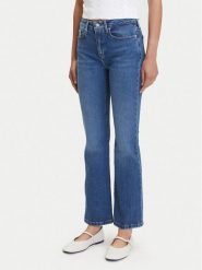 Tommy Hilfiger Jeansy WW0WW45674 Niebieski Bootcut Fit. Niebieskie jeansy TOMMY HILFIGER, bez wzorów. Za 559.99 zł.