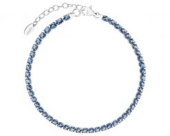 Bransoletka srebrna z cyrkoniami. Szare bransoletki Apart, z cyrkonią, srebrne. Za 499.00 zł.