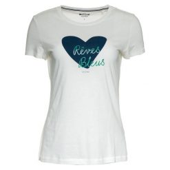 Mustang T-Shirt Damski Shiny L Biały. T-shirty Mustang. Za 97.00 zł.
