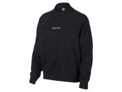Bluza damska NIKE W SPORTSWEAR CREW NEWSPRINT XL. Czarne bluzy Adidas, s, bez wzorów, z bawełny, bez kaptura. Za 239.00 zł.