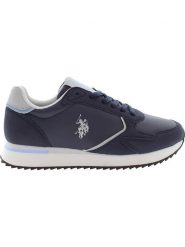 U.S. Polo Assn. Sneakersy w kolorze granatowym rozmiar: 37. Niebieskie trampki U.S. Polo Assn., bez wzorów, bez zapięcia. Za 206.42 zł.