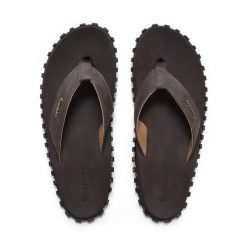 Japonki GUMBIES VEGOVERT FLIP-FLOPS UNISEX. Brązowe klapki Gumbies, bez wzorów, bez obcasa. Za 109.99 zł.