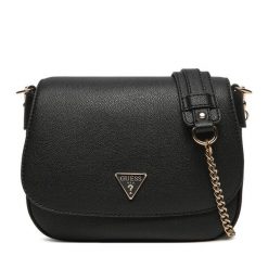 Torebka Guess. Brązowe listonoszki Guess, z aplikacjami, bez dodatków. Za 329.99 zł.