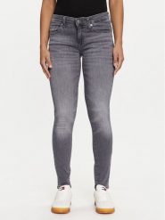 Tommy Jeans Jeansy Sophie DW0DW19260 Szary Skinny Fit. Szare jeansy Tommy Jeans, bez wzorów. Za 219.99 zł.