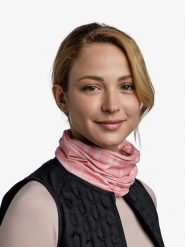 Buff Szal-koło "EcoStretch" w kolorze jasnoróżowym rozmiar: onesize. Różowe szaliki Buff, bez wzorów, z materiału. Za 66.00 zł.