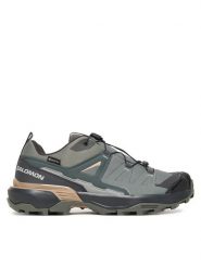 Salomon Trekkingi X Ultra 360 Gore-Tex L47982300 Szary. Szare obuwie sportowe Salomon, z gore-texu, bez zapięcia, trekkingowe, gore-tex. Za 639.99 zł.