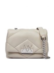 Armani Exchange Torebka XW000357 AF26568 U6208 Beżowy. Brązowe listonoszki Armani Exchange, bez wzorów, ze skóry, bez dodatków. Za 589.99 zł.