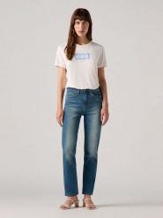Levi's Dżinsy "724" - Regular fit - w kolorze niebieskim rozmiar: W27/L32. Niebieskie jeansy Levi's®, l, z aplikacjami. Za 219.60 zł.