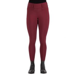 Damskie legginsy jeździeckie z pełną przyczepnością Euro-Star Enforce. Czerwone legginsy EURO-STAR, l, bez wzorów, z materiału. Za 538.00 zł.