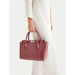 Torebka Lasocki. Czerwone torebki klasyczne Lasocki, bez wzorów, bez dodatków. Za 169.99 zł.