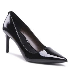 Szpilki MICHAEL Michael Kors. Czarne szpilki MICHAEL Michael Kors, bez wzorów, bez obcasa, na szpilce, bez zapięcia. Za 379.99 zł.