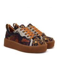 Goby Sneakersy w kolorze brązowym rozmiar: 37. Brązowe trampki Goby, bez wzorów, bez zapięcia. Za 204.95 zł.