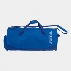 Torba sportowa treningowa na ramię Joma. Niebieskie torby na ramię Joma, bez wzorów, z poliamidu, sportowe, na ramię, duże, bez dodatków. Za 155.50 zł.