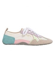 Pepe Jeans FOOTWEAR Skórzane sneakersy ze wzorem rozmiar: 40. Trampki Pepe Jeans FOOTWEAR, bez wzorów, z jeansu, bez zapięcia. Za 151.07 zł.