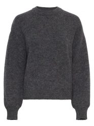 MOSS COPENHAGEN Sweter "Annamaja" w kolorze szarym rozmiar: S/M. Szare swetry Moss Copenhagen, m, bez wzorów, bez ramiączek. Za 173.99 zł.