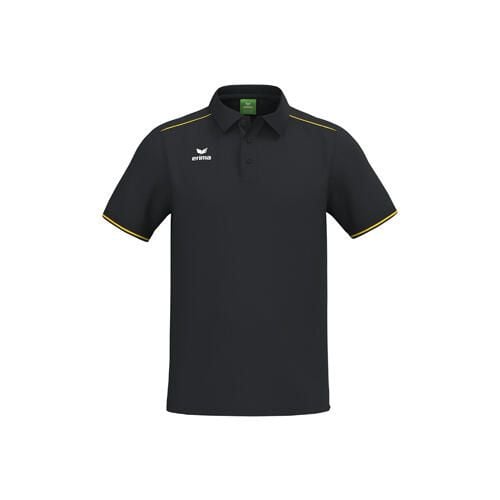 Polo Erima CMPT. Czarne koszulki polo Erima, m, bez wzorów, z bawełny, bez kołnierzyka, bez ramiączek. Za 165.00 zł.