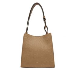 Torebka Furla. Brązowe torebki klasyczne Furla, bez wzorów, bez dodatków. Za 1,529.00 zł.