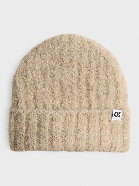 OPUS Czapka "Acotta" w kolorze beżowym rozmiar: onesize. Brązowe czapki Opus, bez wzorów, ze splotem. Za 59.95 zł.