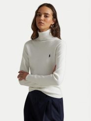 Polo Ralph Lauren Golf 211959287003 Biały Regular Fit. Białe golfy Polo Ralph Lauren, l, bez wzorów, z bawełny, bez ramiączek. Za 949.99 zł.