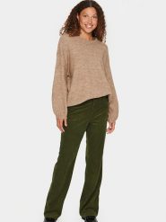 SAINT TROPEZ Sweter "Saint Tropez" w kolorze karmelowym rozmiar: S. Brązowe swetry Saint Tropez, s, bez wzorów, bez ramiączek. Za 74.72 zł.