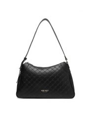 Nine West Torebka CEO-CRYSTAL POISE-JH7438 Czarny. Czarne torebki klasyczne Nine West, bez wzorów, ze skóry, bez dodatków. Za 249.99 zł.