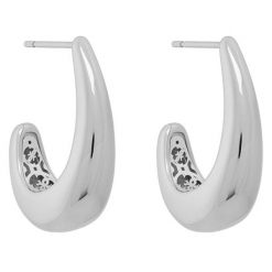 Kolczyki Guess. Szare kolczyki Guess, srebrne. Za 249.99 zł.