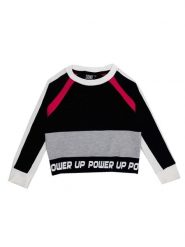 Bluza miękka na co dzień na siłownię. Czarne bluzy sportowe LEONE 1947 APPAREL, bez wzorów, bez kaptura. Za 105.21 zł.
