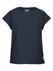 G.I.G.A. DX by KILLTEC Koszulka "GS 20" w kolorze granatowym rozmiar: 36. Niebieskie bluzki G.I.G.A. DX by KILLTEC, bez wzorów, z bawełny, bez kołnierzyka, bez ramiączek. Za 62.03 zł.