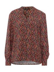 More & More Bluzka w kolorze czarno-czerwonym rozmiar: 44. Czarne bluzki More & More, bez wzorów, z wiskozy, bez kołnierzyka, bez ramiączek. Za 60.88 zł.