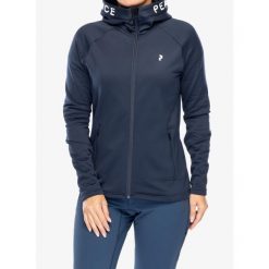 Bluza polarowa damska Peak Performance Rider Zip Hood. Niebieskie bluzy Peak Performance, l, bez wzorów, z polaru, bez kaptura. Za 512.99 zł.