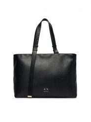 Armani Exchange Torebka XW002988 AF19902 UC001 Czarny. Czarne shopper Armani Exchange, bez wzorów, ze skóry, bez dodatków. Za 729.99 zł.