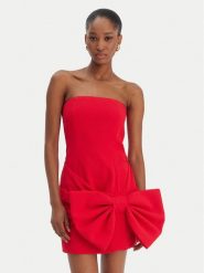 Marella Sukienka koktajlowa Editore 2613221013 Czerwony Slim Fit. Czerwone sukienki Marella, bez wzorów, z syntetyku, wizytowe, bez kołnierzyka, bez ramiączek. Za 1,569.00 zł.